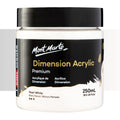 Mont Marte Dimension Acrylic Paints 250ML#Colour_PEARL WHITE
