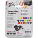 Mont Marte Watercolour Travel 18 Piece Set