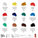 Mont Marte Oil Paints 12 Piece Set X 12ML