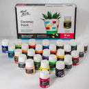 Mont Marte Ceramic Liquid Paints 20ML Set of 26