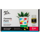 Mont Marte Ceramic Liquid Paints 20ML Set of 26