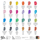 Mont Marte Metallic Acrylic Paint Set 24 Piece Set X 36ML