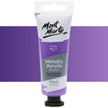 Mont Marte Metallic Acrylic Paints 50ML#Colour_PURPLE