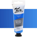 Mont Marte Metallic Acrylic Paints 50ML#Colour_PHTHALO BLUE