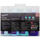 Mont Marte Acrylic Pouring 120ML 4 Piece Set Marina