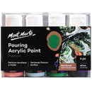 Mont Marte Acrylic Pouring 60ML 4 Piece Set - Rainforest