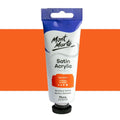 Mont Marte Satin Acrylic Paints 75ML#Colour_VERMILION