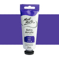 Mont Marte Satin Acrylic Paints 75ML#Colour_PURPLE