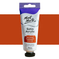 Mont Marte Satin Acrylic Paints 75ML#Colour_BURNT SIENNA