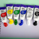 Mont Marte Satin Acrylic 6 Piece Set X 75ML