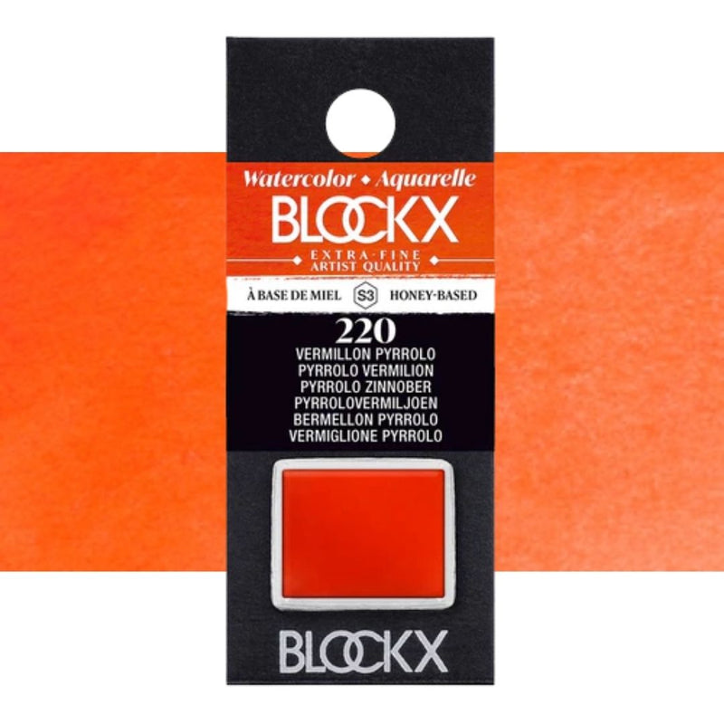 BLOCKX Artists' Watercolour Half Pans