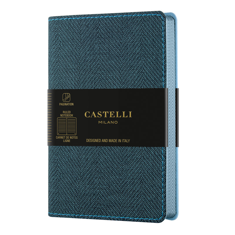 castelli notebook a5 ruled harris