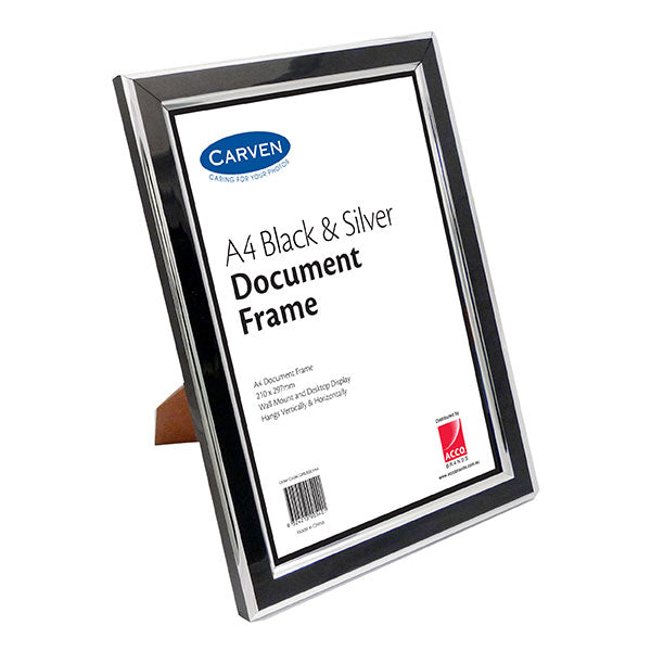 carven document frame a4#Colour_BLACK/SILVER