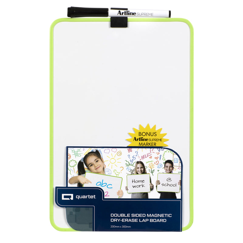 Quartet Lap Board 2-sided 200 X 300mm W/ Artline
