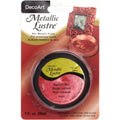 Decoart Metallic Lustre Wax 59ml#Colour_RADIANT RED