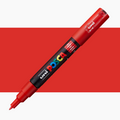  Uni Posca Markers PC-1M Ultra Fine 0.7mm Round Tip#Colour_RED