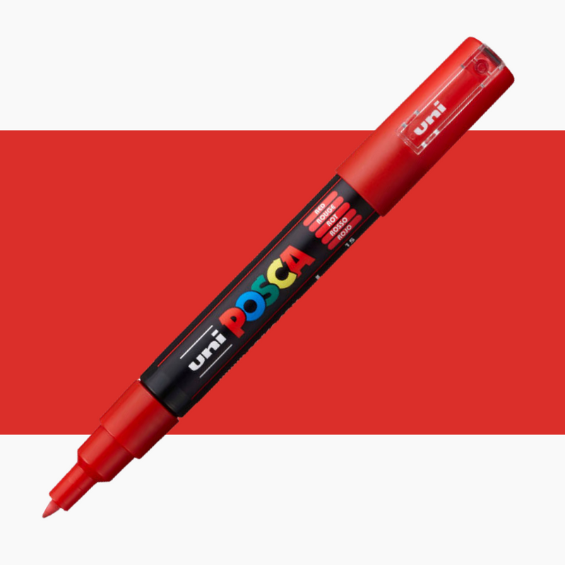 Uni Posca Markers PC-1M Ultra Fine 0.7mm Round Tip