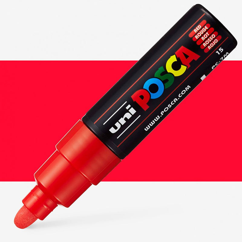 Uni Posca Markers 4.5-5.5mm Bold Bullet Tip PC-7M