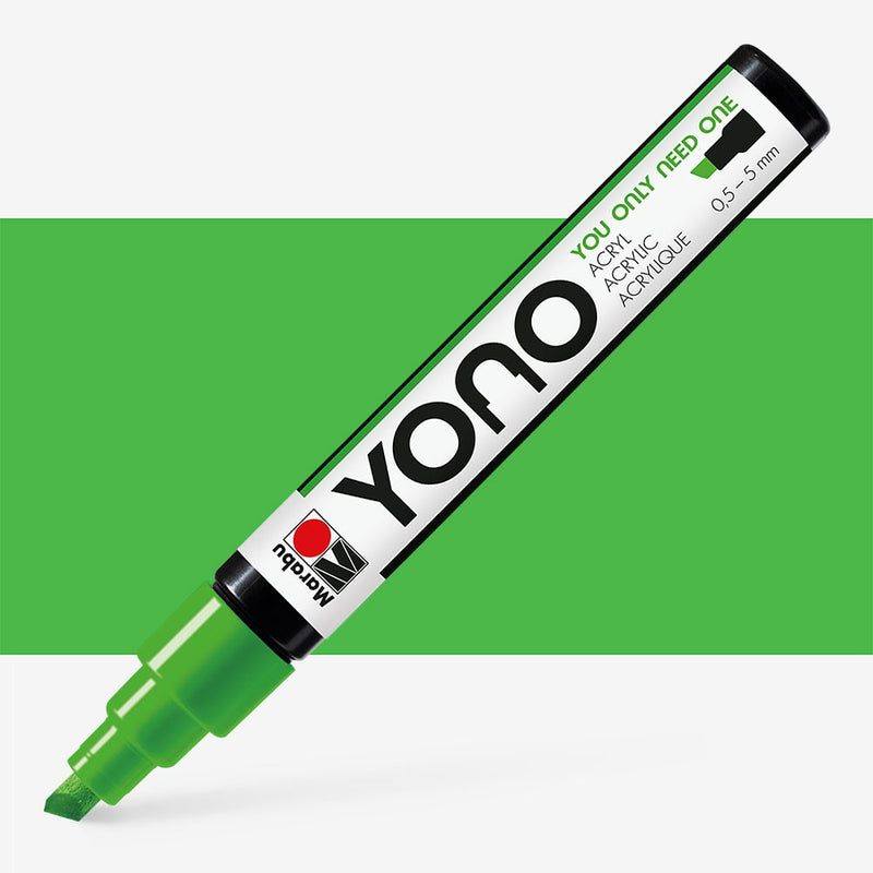 Marabu YONO Acrylic Markers Chisel 0.5-5.0MM Tip