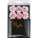 Ribtex Blossoms Lavender Foam Rose Heads Pack of 15