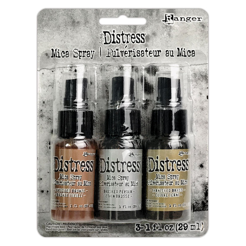 Tim Holtz Distress Designer Mica Sprays Pack of 3