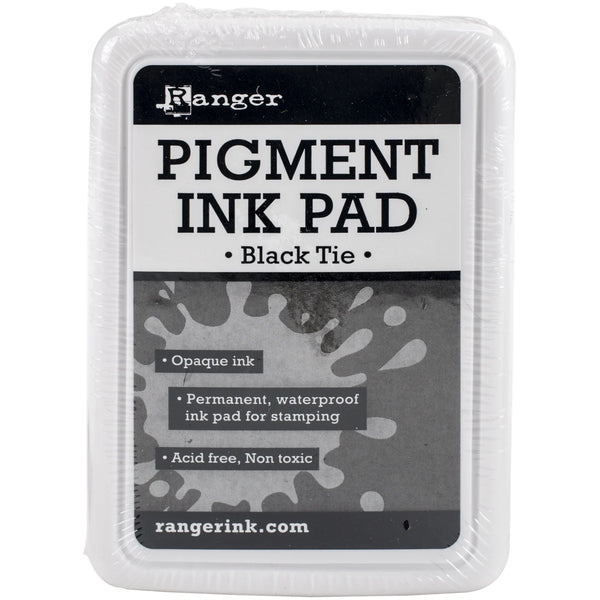 Ranger 3"x2" Pigment Ink Pads#Colour_BLACK TIE