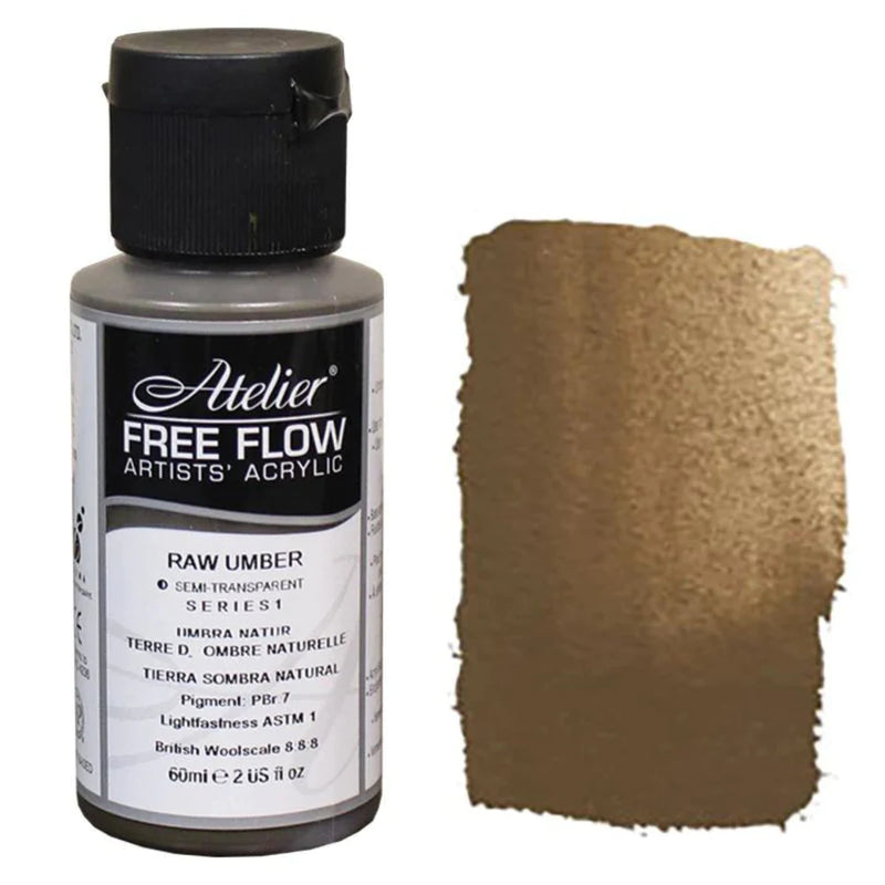 Atelier Free Flow Acrylic Paint 60ml