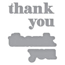 Spellbinders Thank You Etched Dies