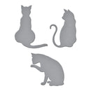 Spellbinders Kitty Cats Etched Dies