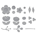 Spellbinders Little Blooms Etched Dies