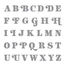 Spellbinders Be Bold Uppercase Alphabet Etched Dies