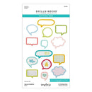 Spellbinders Speech Bubbles Etched Dies