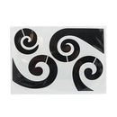 5 Star Koru Stencil A5
