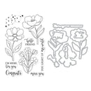 Hero Arts Here For You Stamp & Die Bundle