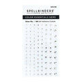 Spellbinders Color Essentials Gems 108 Pieces#Colour_SILVER