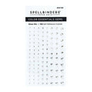Spellbinders Color Essentials Gems 108 Pieces