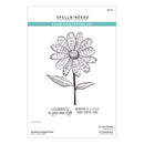 Spellbinders Sculpted Scripted Floral Clear Stamp & Die Set