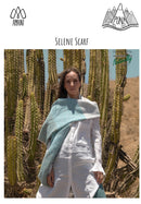 Selene Knitting Pattern - Scarf 8ply Yarn
