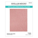 Spellbinders Flowers & Leaves Embossing Folder