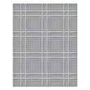 Spellbinders Plaid Company Embossing Folder