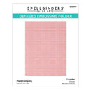 Spellbinders Plaid Company Embossing Folder
