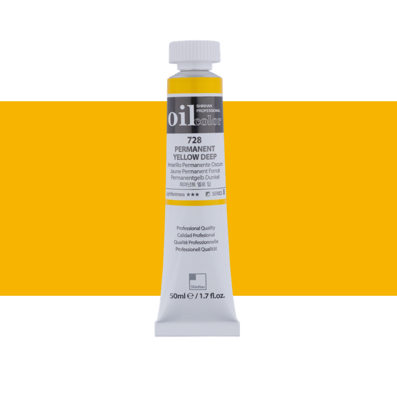 ShinHan Professional 50ml Oil Paints Shades J-Z