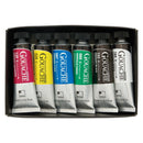 ShinHan Professional Designer Gouache Paints 15ml Primary Colours 6 Pack