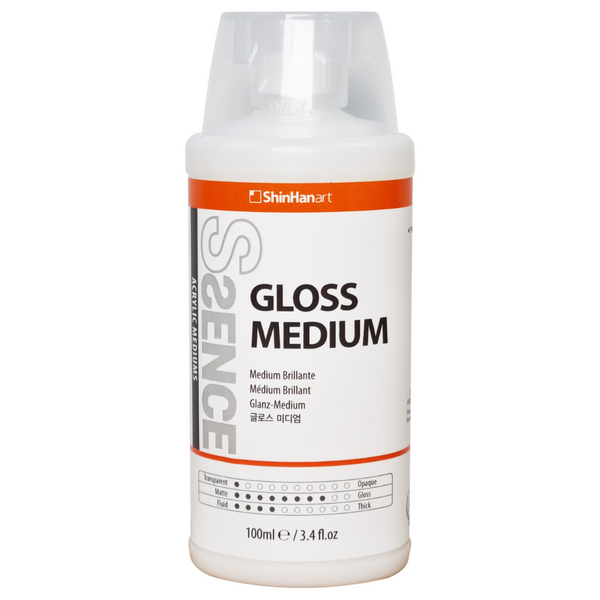 ShinHan SSence Acrylic Gloss Mediums#Size_100ML