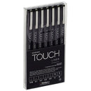 ShinHan Touch Liner Set of 7 Black