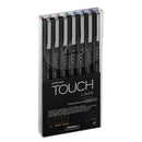 ShinHan Touch Liner Set of 7 Colours 0.1MM