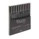 ShinHan Touch Liner Set of 12 Colours 0.1MM