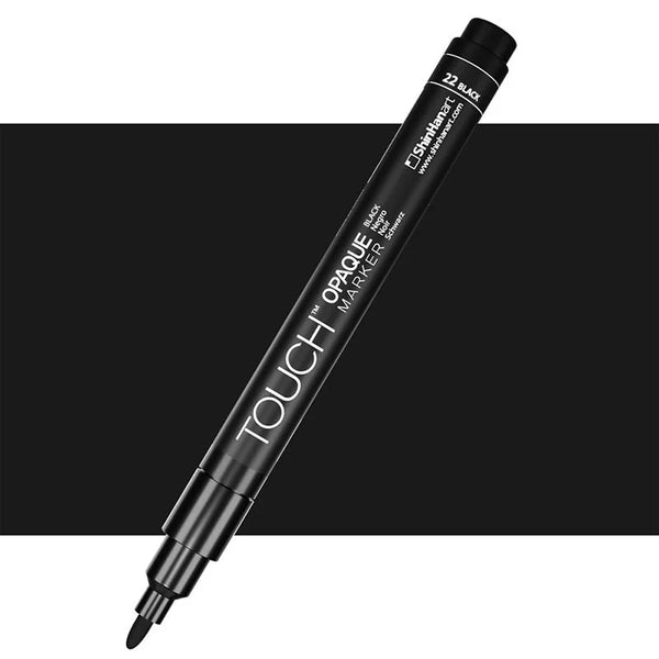ShinHan Touch Opaque Markers Fine#Colour_BLACK