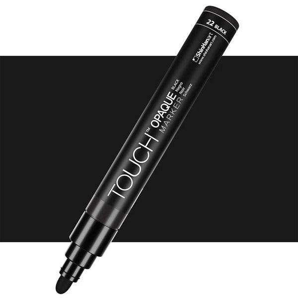 ShinHan Touch Opaque Markers Medium#Colour_BLACK
