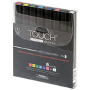 ShinHan Touch Opaque Markers Fine Set of 8
